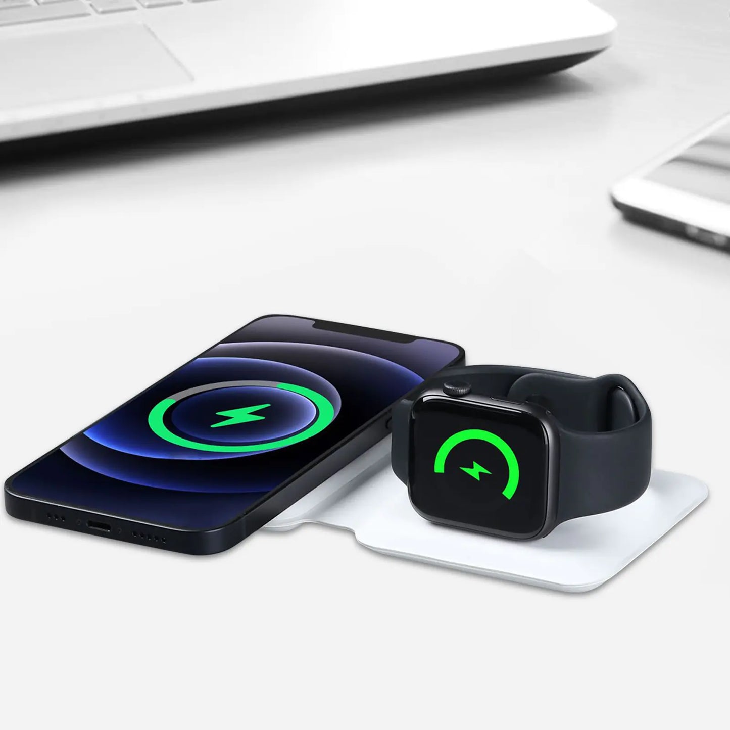 Folding Wireless        Charging Pad